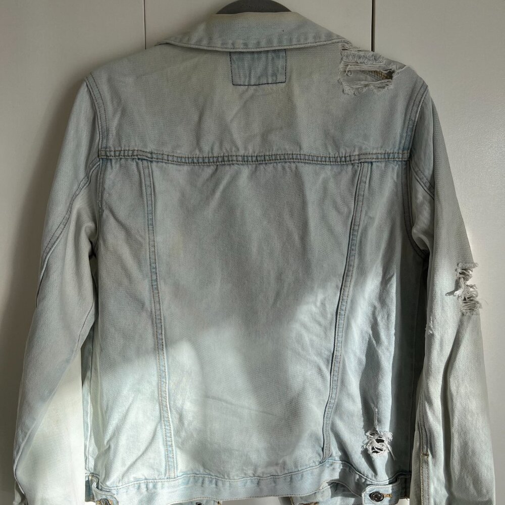 Distressed Jean Jacket - Picture 2 of 2